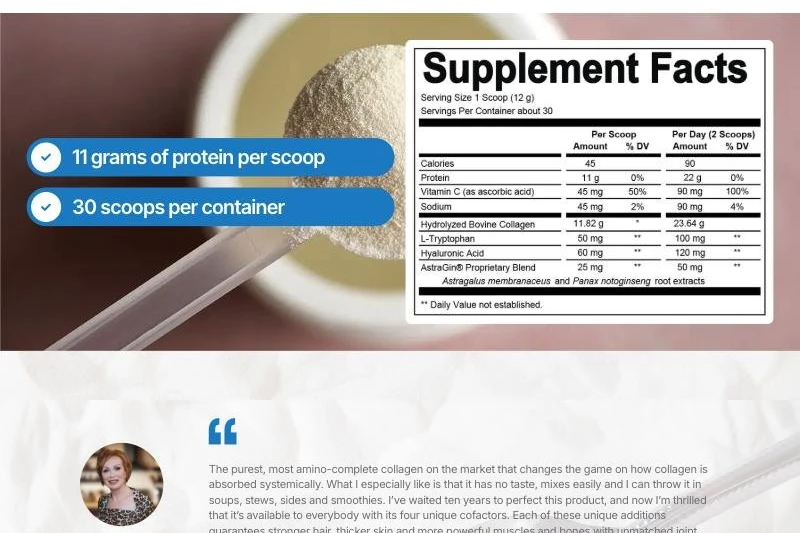Supplement facts