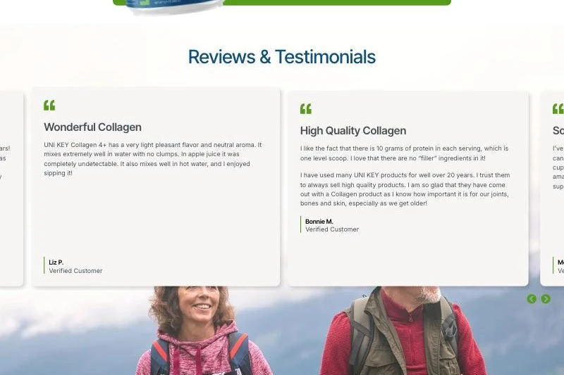 Reviews and testimonials