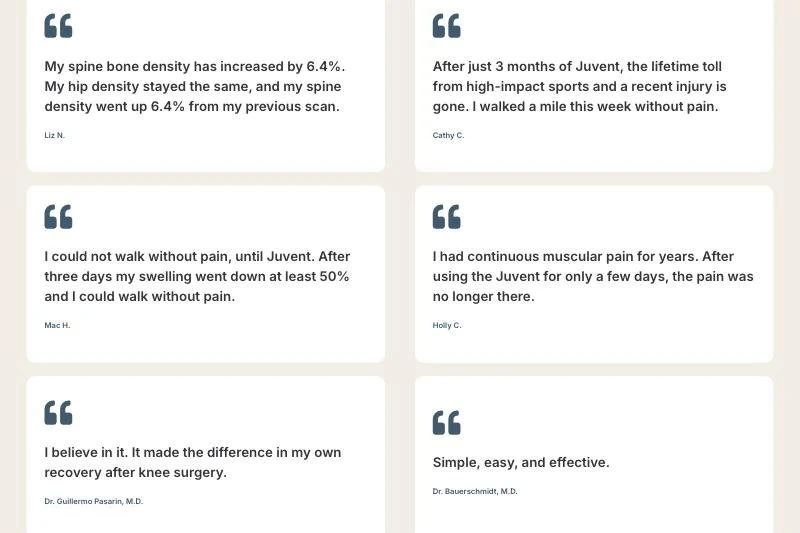 Customer stories section