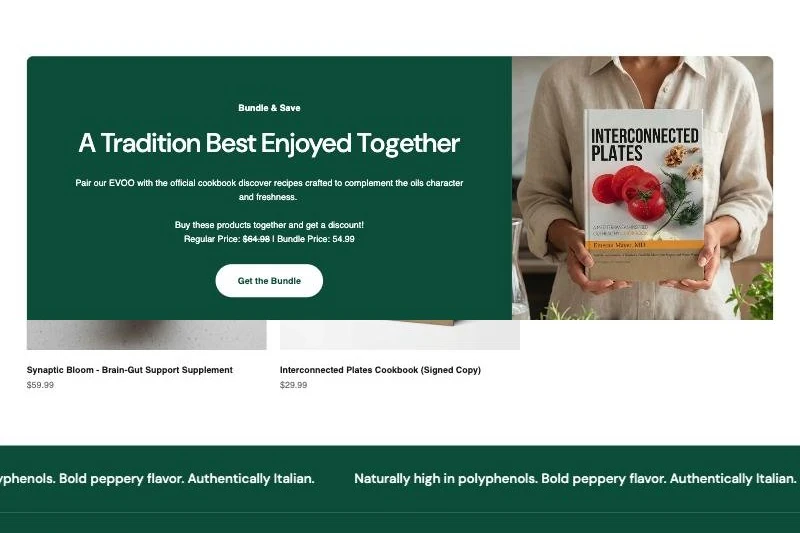 Cookbook bundle offer