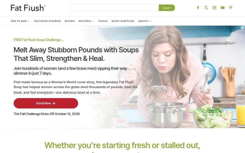Fat Flush Soup Diet hero